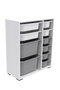 Hanah Home Zen 2D2K6U Blanco y Gris